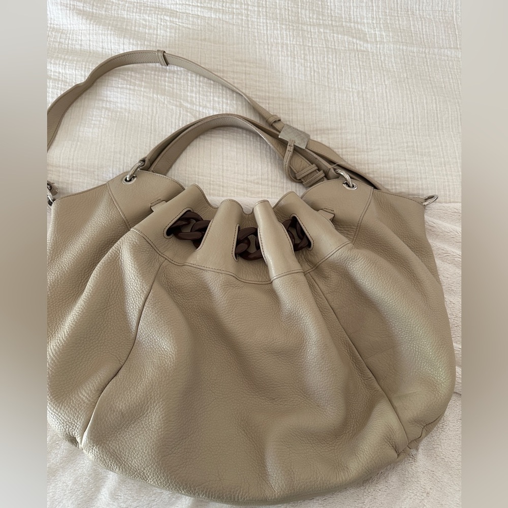 Furla Cream-Sand Colored Handbag - Picture 4 of 14